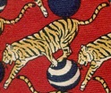 Circus Tiger Performers tie necktie