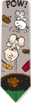 Peanuts comic strip charlie brown snoopy tie Necktie