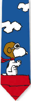 Peanuts comic strip charlie brown snoopy tie Necktie