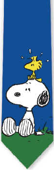 Peanuts comic strip charlie brown snoopy tie Necktie