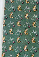 Trout Repeat Tie necktie Wild River trout Scene Tie Freshwater Fish Species Tie novelty conversation necktie silk
