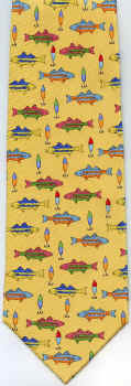 Game Fish Tie