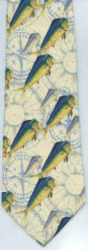 Dorado or Dolphin Fish Repeat Tie