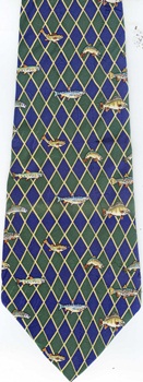 Freshwater Fish Species Tie necktie cotton