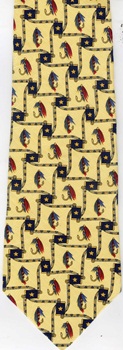 Tied Flies dry fly Tie Trout Repeat Tie necktie Wild River trout Scene Tie Freshwater Fish Species Tie novelty conversation necktie silk