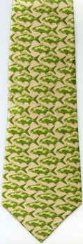 Freshwater Fish Species hook and line Tie necktie silk