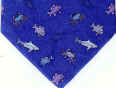 Sharks, fish and crabs Tie