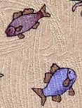Sharks, fish and crabs Tie