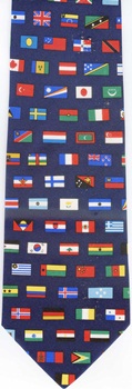 International Flag Flags of the World Tie necktie