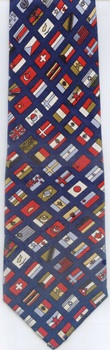 International Flag Flags of the World Tie necktie