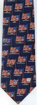 American Flag Republic Democracy History Necktie Tie ties neckwear ties tye neckwears