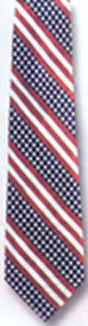American Flag Tie necktie