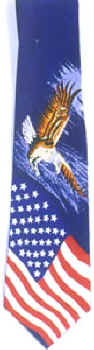 American Flag Tie necktie