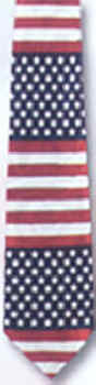 American Flag Tie necktie