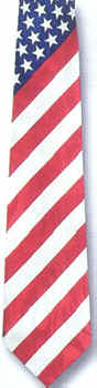 American Flag Tie necktie