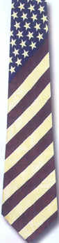 American Flag Tie necktie