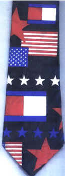 American Flag Tie necktie