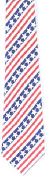 American Flag Tie necktie