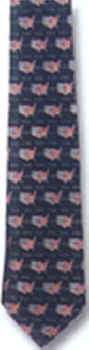 American Flag Tie necktie