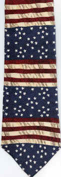 American Flag Tie necktie