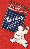 Coke coca cola chalkboard sign logo polar bear beanding  necktie Tie