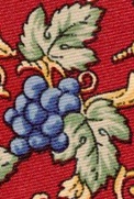 Wine Collage Tie