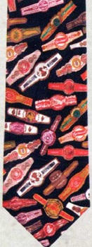 cigars band and labels necktie Tie