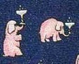martni glass In The Trunk pink elephant  alynn necktie Tie
