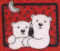 Coke coca cola bottle caps logo polar bear  branding  necktie Tie