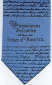 American Revolution History Declaration of Independence Necktie Tie ties neckwear ties tye neckwears