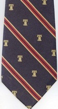 American Revolution History Liberty Bell Necktie Tie ties neckwear ties tye neckwears