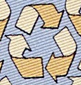 recycling circular arrows reduce reuse recycle logo art Necktie
