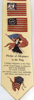American Republic Pledge Of Allegiance Democracy History Necktie Tie ties neckwear ties tye neckwears