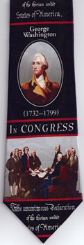American History Flag Historical Civil War Tie necktie
