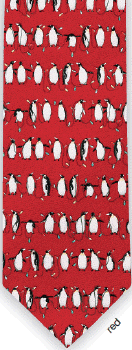 Penguin Repeat Tie Necktie