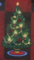 decorated Christmas trees pine winter necktie merry Christmasholiday tye tie necktie