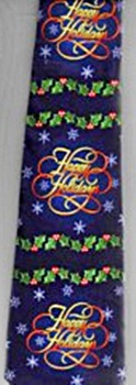 seasons greetings happy holidays Tie decorations winter necktie merry Christmas holiday tye
