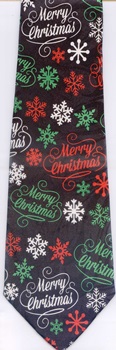 ho ho ho seasons greetings happy holidays Tie decorations winter necktie merry Christmas holiday tye