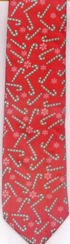 candy canes holidays Tie decorations winter necktie merry Christmas presents under the tree holiday tye