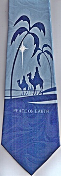 Three Kings wisw men on Camels necktie tie