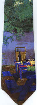 weather sunshine sun sunny day picnic meterology ties neckwear ties tye tyes neckwears