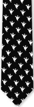 Little Ghost Repeat necktie tie
