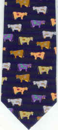 Cow Repeat Tie