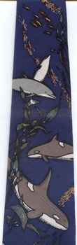 Dolphin species Marine mammal tie NECKTIES