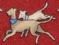 dog race necktie and racing Greyhound Repeat Tie