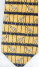 Goat Chain Rows Museum Of Modern Art  Tie Necktie