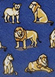 Lion Repeat Tie necktie