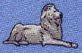 New York public library Lion Repeat Tie