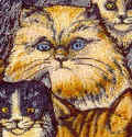 Cat Faces Repeat Tie