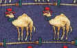 Single Hump Dromedary Camel wearing a Fez Repeat Tie necktie